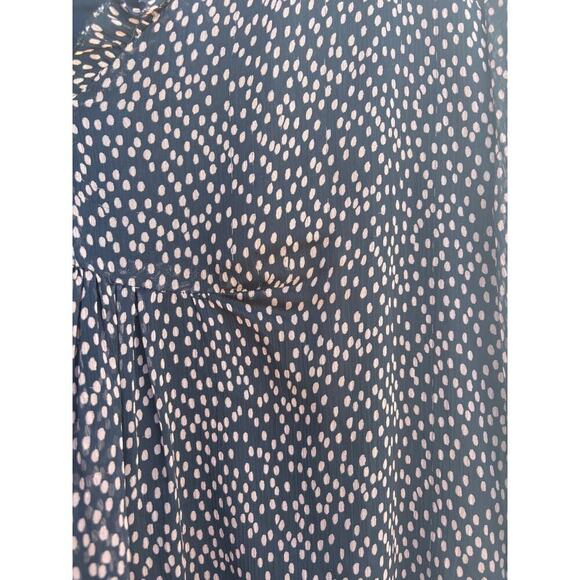 Zara Long Sleeve Shift Dress, Polka Dot Pattern, Size M - Picture 4 of 4